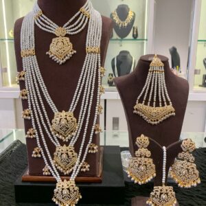 Hyderabadi Jadau Bridal Set for brides